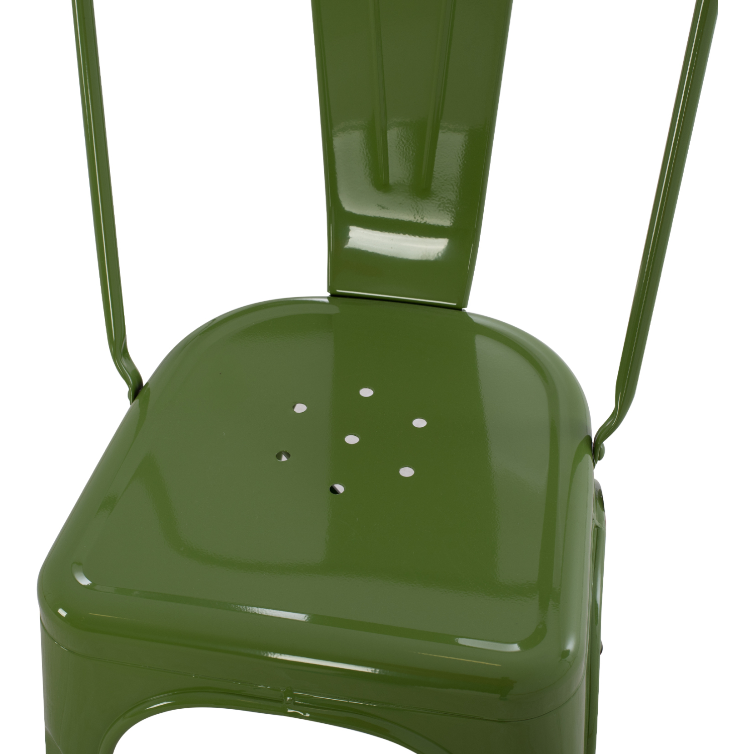 ΚΑΡΕΚΛΑ ΜΕΤΑΛΛΙΚΗ MELITA ΣΕ LIGHT OLIVE GREEN 43x50x82Y εκ. HM8641.13 (x1) - Image 8