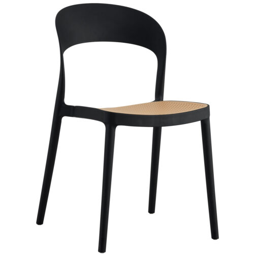 ΚΑΡΕΚΛΑ ΠΟΛΥΠΡΟΠΥΛΕΝΙΟΥ ΜΑΥΡΗ-ΜΠΕΖ CLEO HM5936.02 41x53x81Υ εκ. (x1)