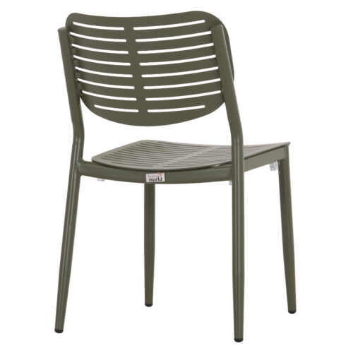 ΚΑΡΕΚΛΑ ΤΡΑΠΕΖΑΡΙΑΣ HILLIARD HM6645.07 ΑΛΟΥΜΙΝΙΟ OLIVE GREEN 46x54x78Υεκ (x1)