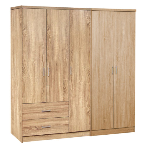 ΝΤΟΥΛΑΠΑ 5ΦΥΛΛΗ CAESAR HM21234.02 ΜΕΛΑΜΙΝΗ ΧΡΩΜΑ SONAMA 150x42.5x181Υεκ (x1)