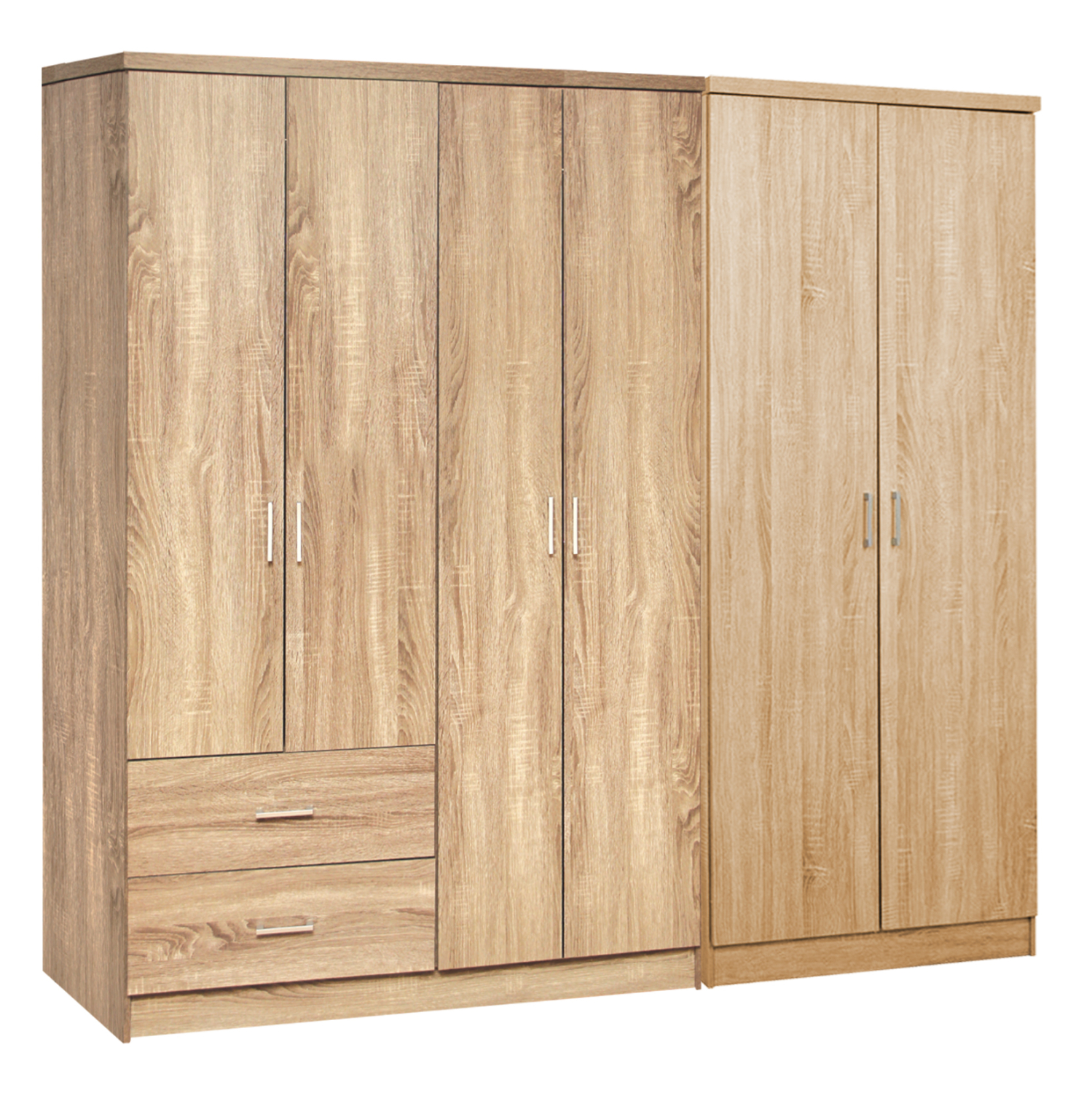 ΝΤΟΥΛΑΠΑ 6ΦΥΛΛΗ BLAKELY HM21235.02 ΜΕΛΑΜΙΝΗ ΧΡΩΜΑ SONAMA 201x43x181Υεκ (x1)