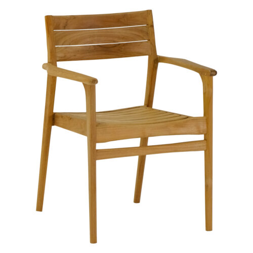 ΠΟΛΥΘΡΟΝΑ BOZZY HM9935 ΜΑΣΙΦ ΞΥΛΟ TEAK ΣΕ ΦΥΣΙΚΟ 58x61x80,5Υ (x2)