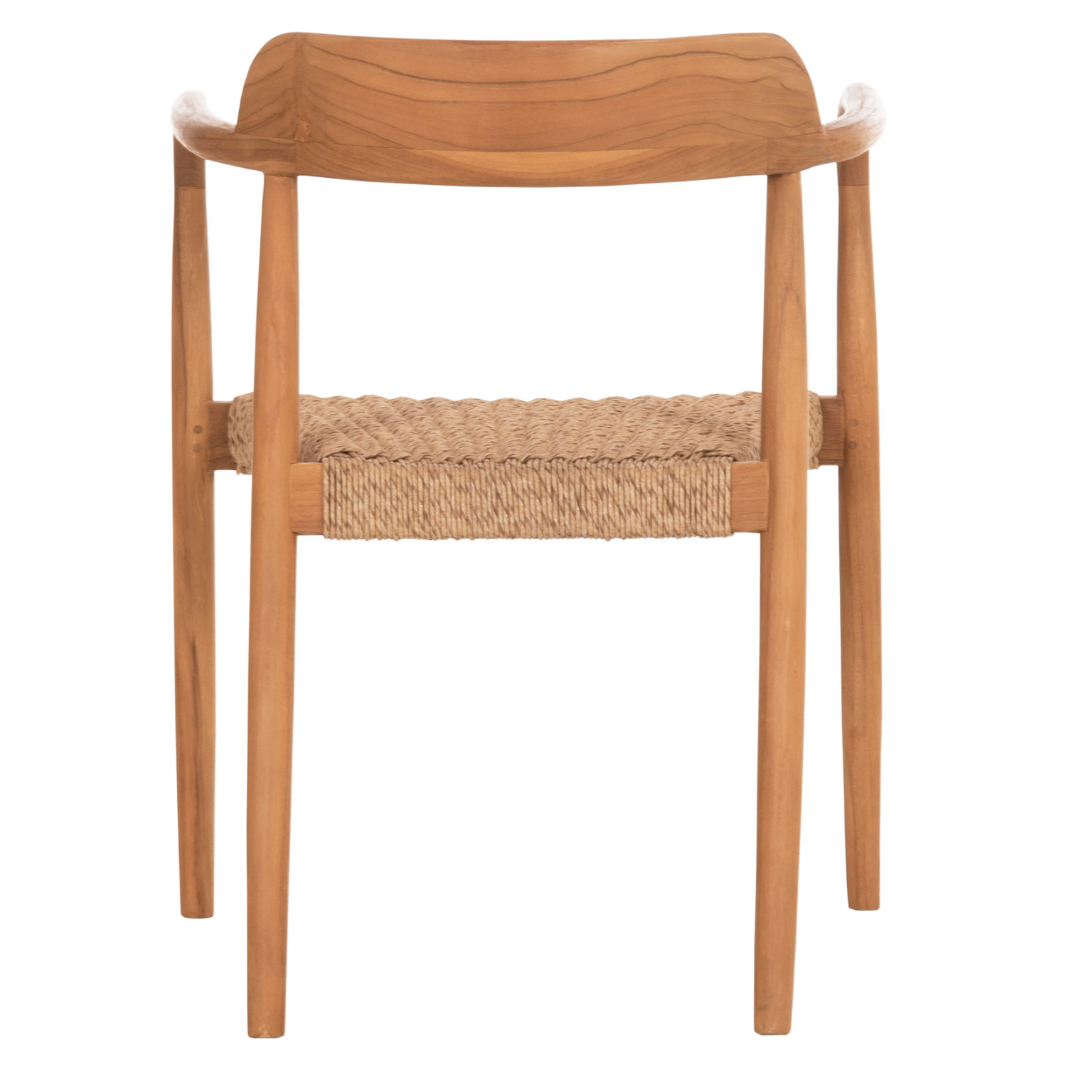 ΠΟΛΥΘΡΟΝΑ ΤΡΑΠΕΖΑΡΙΑΣ ROBBY HM18350 ΞΥΛΟ TEAK & ΣΧΟΙΝΙ VIRO ΦΥΣΙΚΟ 55x50x71Υεκ. (x1) - Image 6