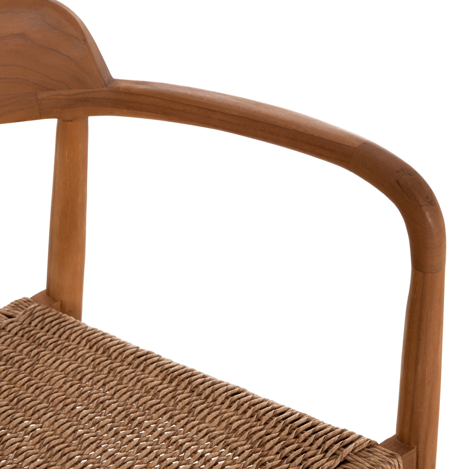 ΠΟΛΥΘΡΟΝΑ ΤΡΑΠΕΖΑΡΙΑΣ ROBBY HM18350 ΞΥΛΟ TEAK & ΣΧΟΙΝΙ VIRO ΦΥΣΙΚΟ 55x50x71Υεκ. (x1) - Image 9