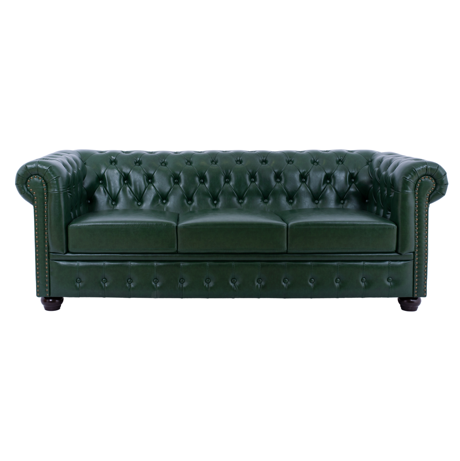 ΣΕΤ ΚΑΝΑΠΕΣ 2ΘΕΣΙΟΣ & 3ΘΕΣΙΟΣ HM10911.08 PU ΔΕΡΜΑ Τ.CHESTERFIELD ΚΥΠΑΡΙΣΣΙ (x1) - Image 7