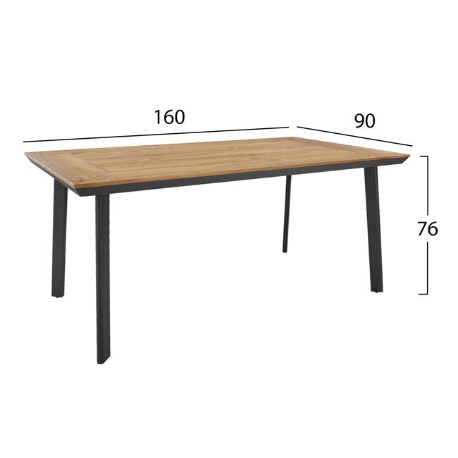 ΣΕΤ ΤΡΑΠΕΖΑΡΙΑΣ 7ΤΜΧ ΣΕ ΓΚΡΙ ΧΡΩΜΑ HM5240.02 (x1) - Image 3