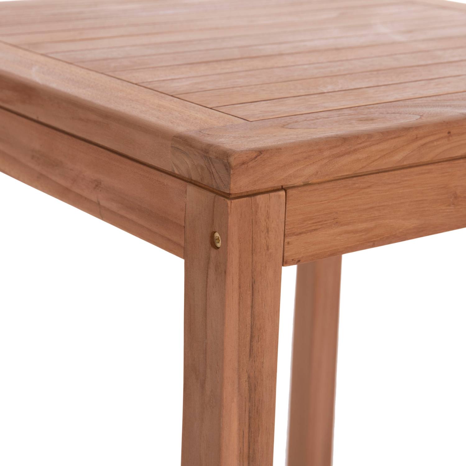 ΣΕΤ ΤΡΑΠΕΖΙ ΜΕ 2 ΣΚΑΜΠΟ ΜΠΑΡ BOLMAR HM10917 ΞΥΛΟ TEAK ΣΕ ΦΥΣΙΚΟ ΧΡΩΜΑ (x1) - Image 5