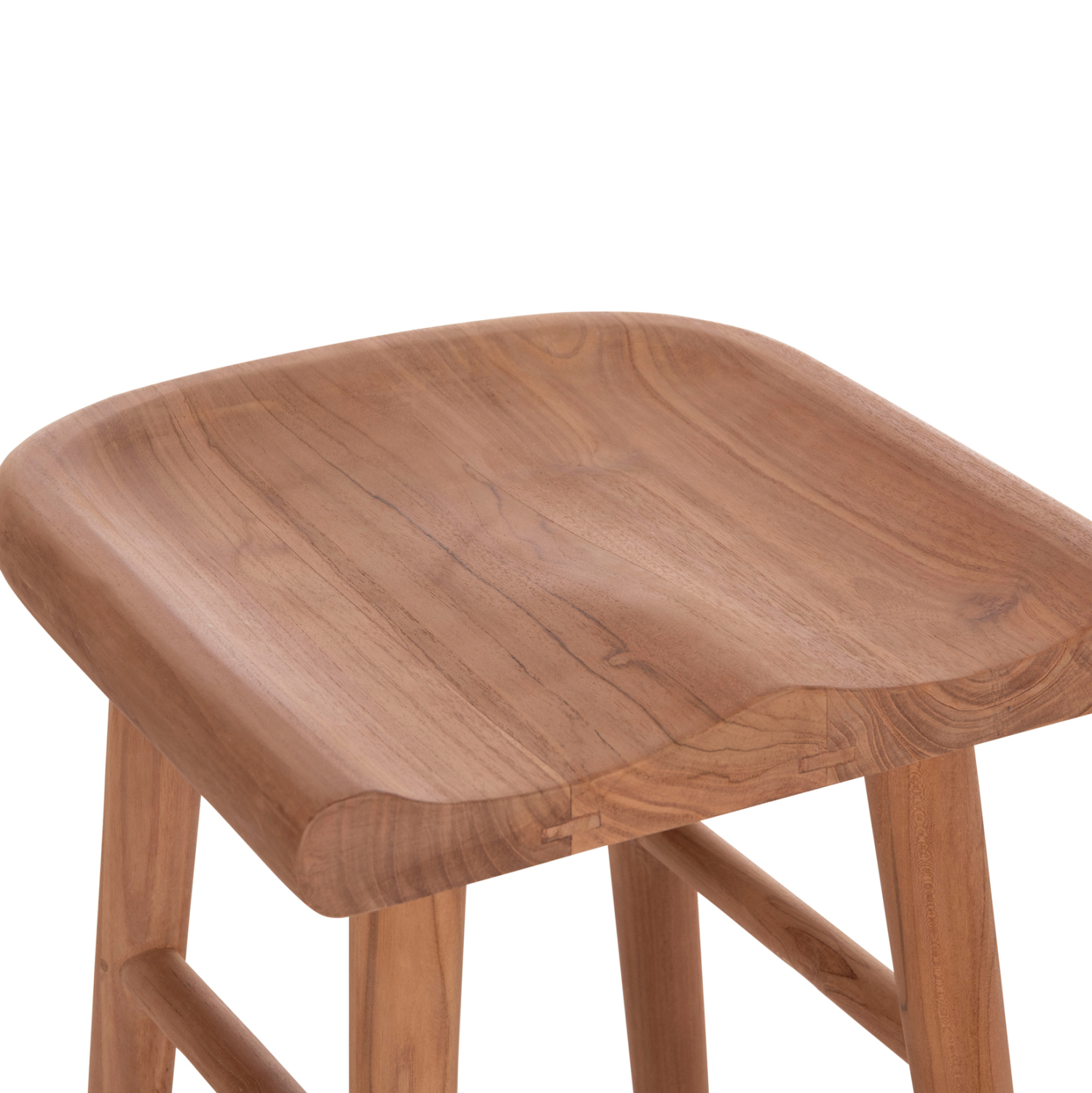 ΣΕΤ ΤΡΑΠΕΖΙ ΜΕ 2 ΣΚΑΜΠΟ ΜΠΑΡ BOLMAR HM10917 ΞΥΛΟ TEAK ΣΕ ΦΥΣΙΚΟ ΧΡΩΜΑ (x1) - Image 8