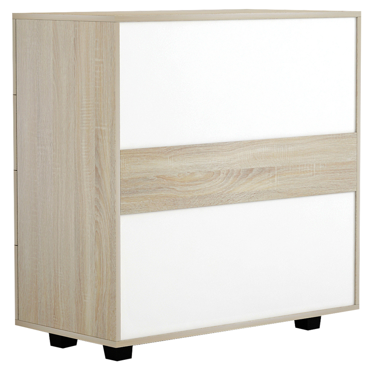 ΣΥΡΤΑΡΙΕΡΑ ΜΕΛΑΜΙΝΗΣ THORG ME 4 ΣΥΡΤΑΡΙΑ SONOMA HM8996.01 80x40x83Yεκ. (x1) - Image 4