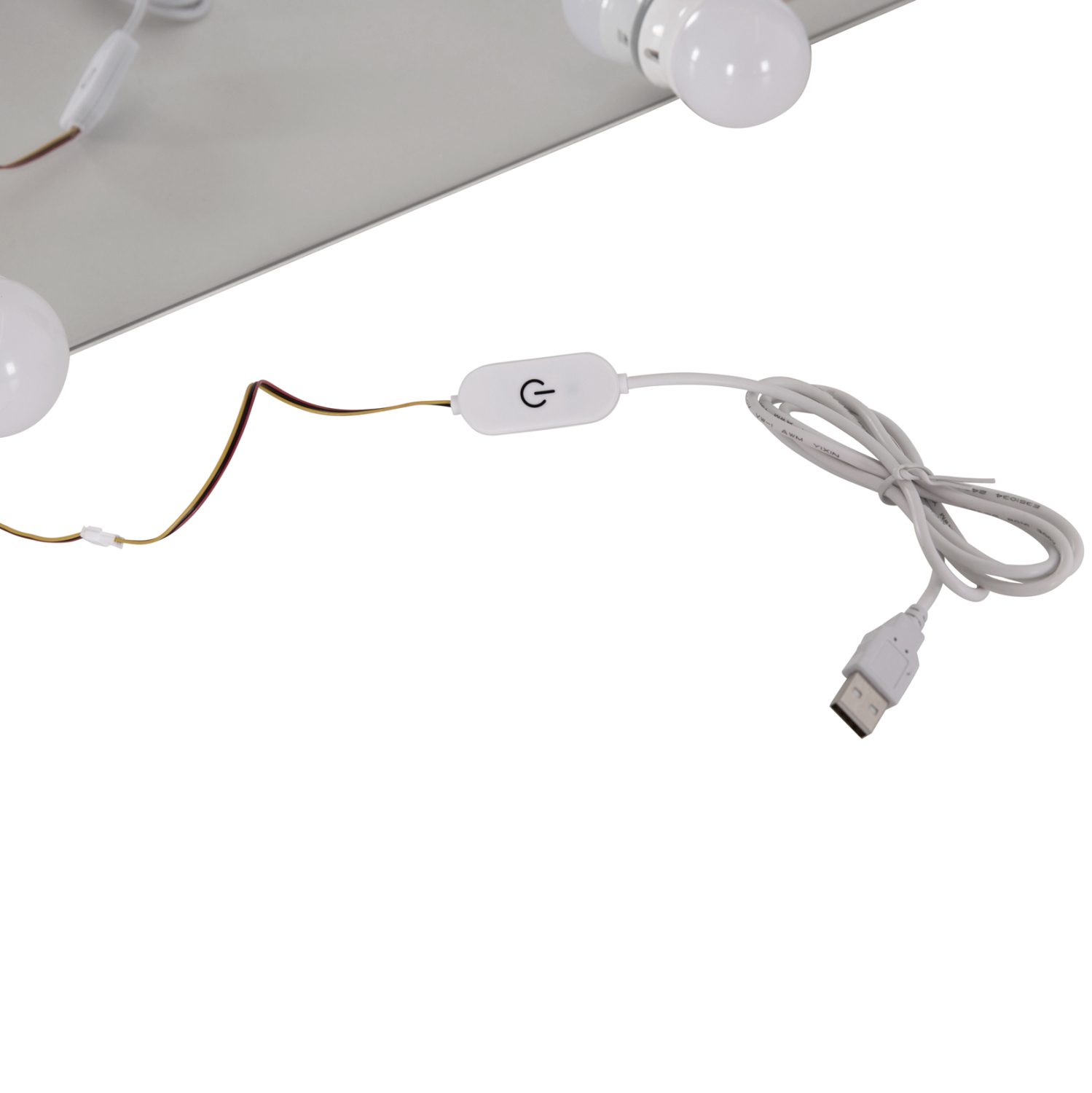 ΤΟΥΑΛΕΤΑ ΜΕ ΦΩΤΙΣΜΟ LED-ΡΑΦΙΑ-ΣΥΡΤΑΡΙΑ LAURYN HM2502.03 ΛΕΥΚΟ 108x40x140Υεκ (x1) - Image 7