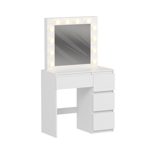 ΤΟΥΑΛΕΤΑ ΜΕ ΦΩΤΙΣΜΟ LED & ΣΥΡΤΑΡΙΑ KEITLIN HM2499.03 ΜΕΛΑΜΙΝΗ ΣΕ ΛΕΥΚΟ 80x40x140Υεκ. (x1)