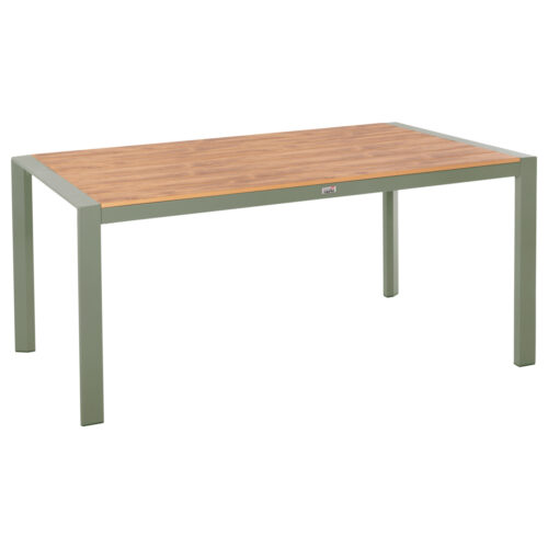 ΤΡΑΠΕΖΙ ΕΞΩΤ.ΧΩΡΟΥ GOYA HM6059.07 ΑΛΟΥΜΙΝΙΟ ΣE OLIVE GREEN & POLYWOOD 160X80Χ75Υεκ. (x1)