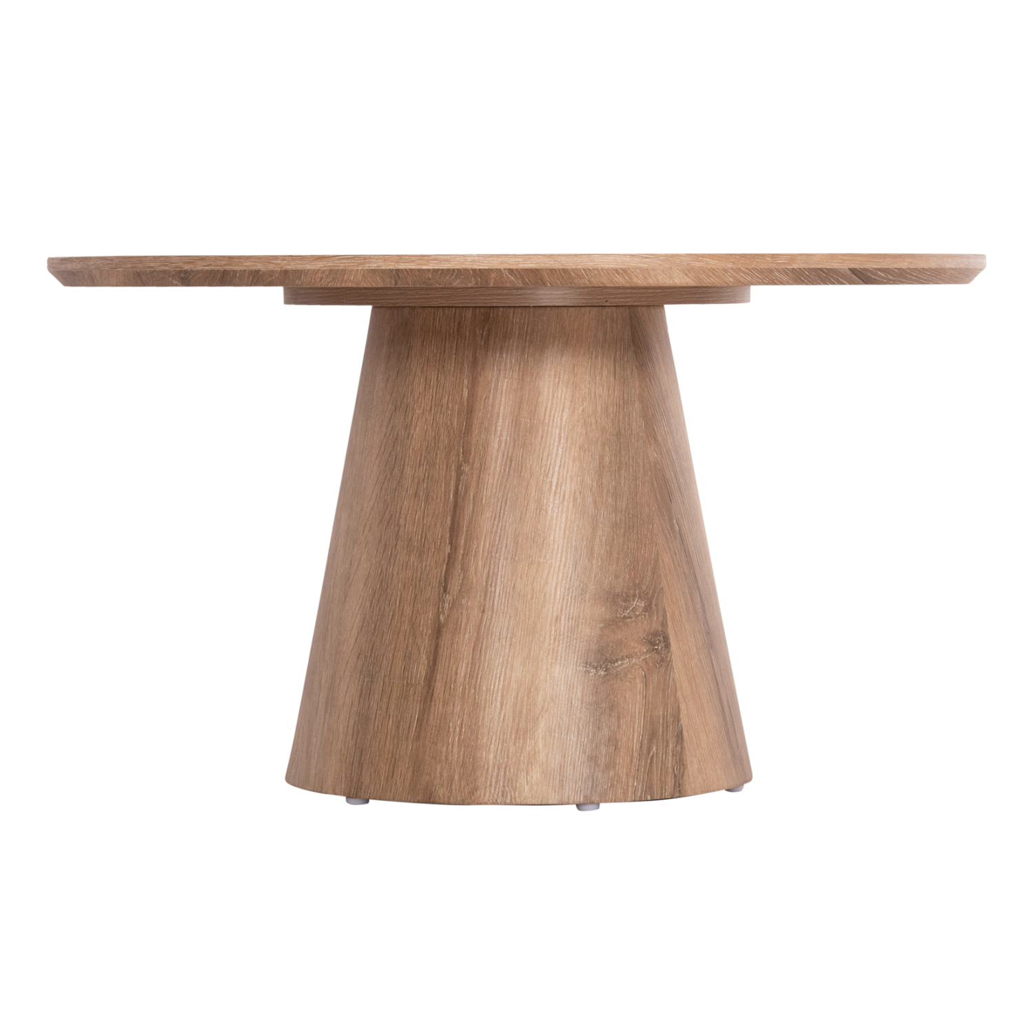 ΤΡΑΠΕΖΙ ΣΑΛΟΝΙΟΥ KARAN HM18028 MDF ΣΕ ΦΥΣΙΚΟ ΧΡΩΜΑ ΞΥΛΟΥ Φ80x45,5Υεκ. (x1) - Image 4