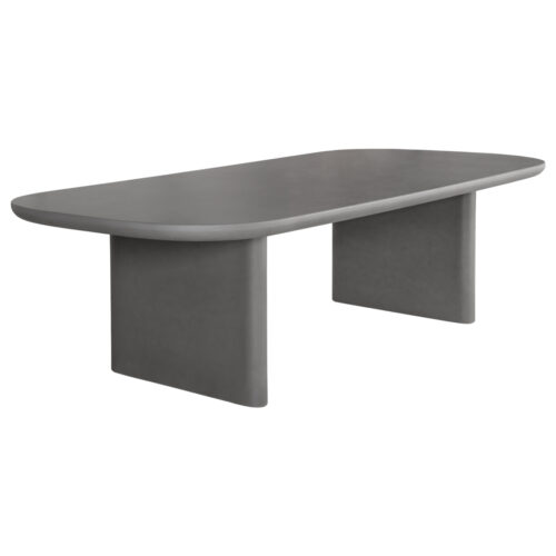 ΤΡΑΠΕΖΙ ΤΡΑΠΕΖΑΡΙΑΣ AZAMI HM6600.01 ΓΚΡΙ FIBER CEMENT 240x100x75Υεκ. (x1)