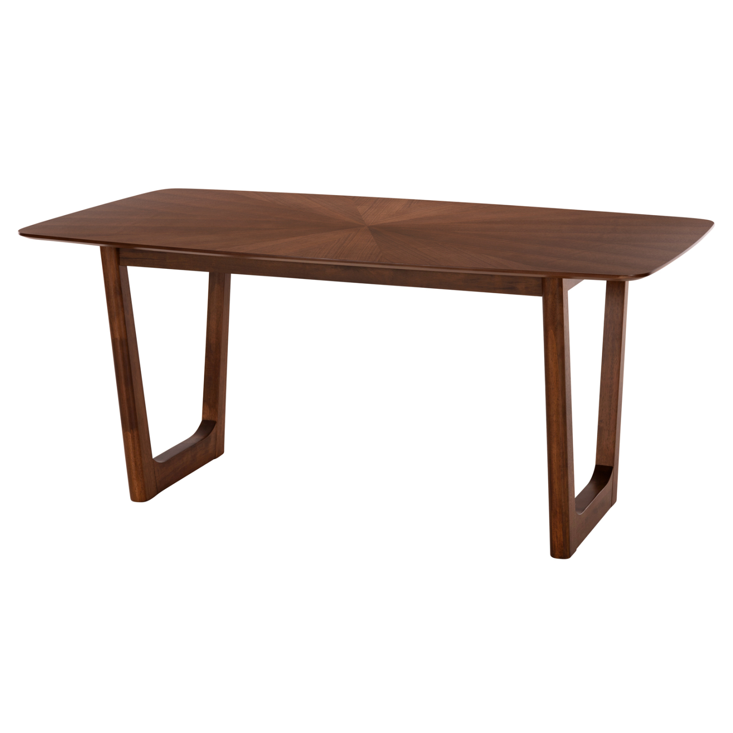 ΤΡΑΠΕΖΙ ΤΡΑΠΕΖΑΡΙΑΣ RINER ΟΡΘΟΓΩΝΙΟ HM9745 MDF ΜΕ ΚΑΠΛΑΜΑ ΚΑΡΥΔΙΑΣ 180x90x76εκ. (x1) - Image 4