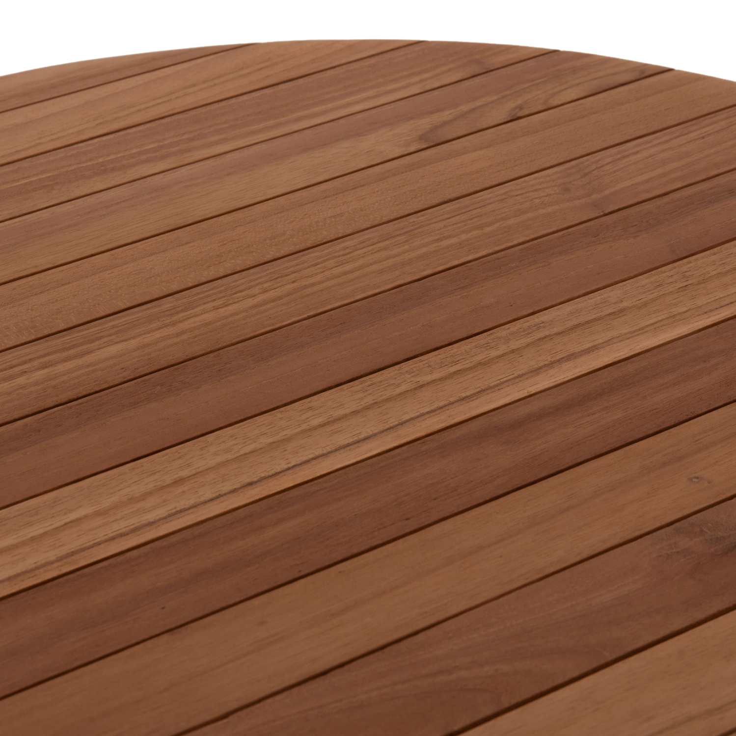 TΡΑΠΕΖΙ ΤΡΑΠΕΖΑΡΙΑΣ ΣΤΡΟΓΓΥΛΟ DANTE HM6379 ΞΥΛΟ TEAK Φ80x75Υεκ. (x1) - Image 7