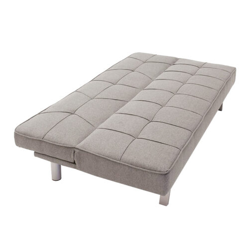Καναπές-κρεβάτι Travis pakoworld 3θέσιος ύφασμα γκρι 175x83x74εκ (x1)