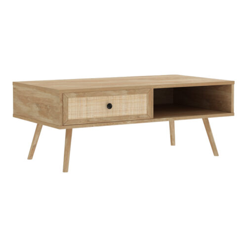 Τραπέζι σαλονιού Oslo pakoworld sonoma 110x59x41,5εκ (x1)