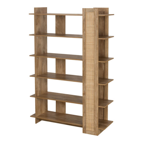 Βιβλιοθήκη Oslo pakoworld sonoma 100x32x146.5εκ (x1)