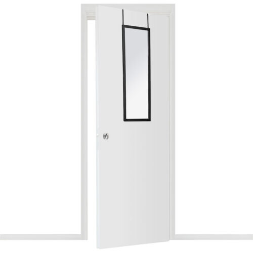 Καθρέπτης πόρτας PWD-0111 pakoworld polyresin-μαύρο 34x1.7x94εκ (x1)