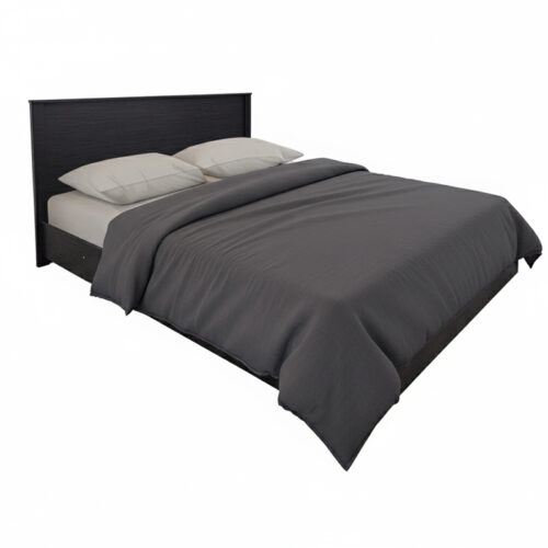 Κρεβάτι με στρώμα Athos Sleepy pakoworld wenge 160x200εκ (x1)