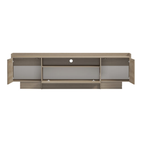 Έπιπλο τηλεόρασης Derden pakoworld sonoma 197x38x58εκ (x1)