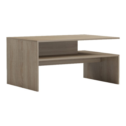 Τραπέζι σαλονιού Coffa pakoworld sonoma 90x60x45εκ (x1)