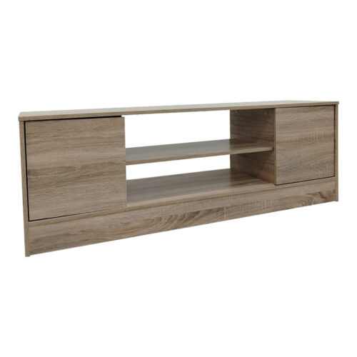 Έπιπλο τηλεόρασης Sasa pakoworld σε sonoma απόχρωση 120x35x41.5εκ (x1)