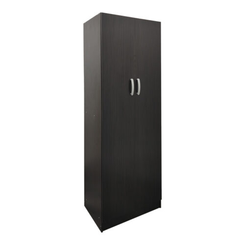Ντουλάπα δίφυλλη Athos pakoworld σε wenge απόχρωση 60x42x180εκ (x1)