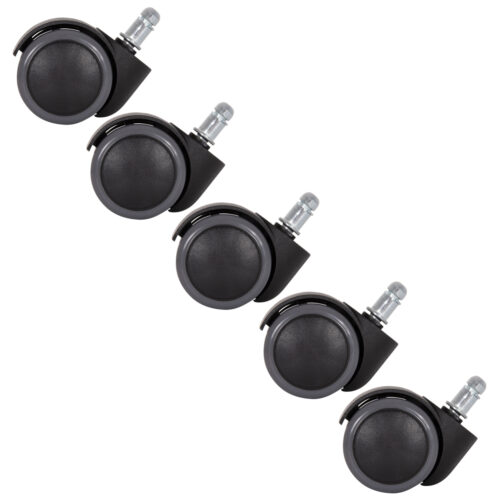 ΑΝΤΑΛΛΑΚΤΙΚΑ ΡΟΔΑΚΙΑ ΣΕΤ 5ΤΜΧ ΓΙΑ ΚΑΡΕΚΛΕΣ ΓΡΑΦΕΙΟΥ HM1203--ΜΑΥΡO-ΓΚΡΙ (x1)