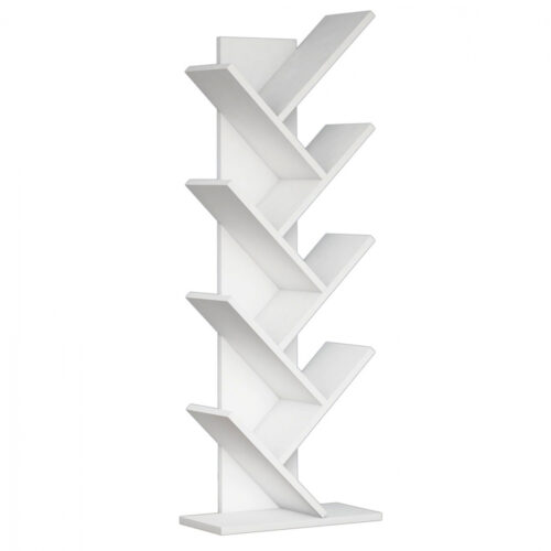 ΒΙΒΛΙΟΘΗΚΗ LIANA ΜΕΛΑΜΙΝΗΣ ΛΕΥΚΟ 46x22x128,5Yεκ.HM9028.13 (x1)