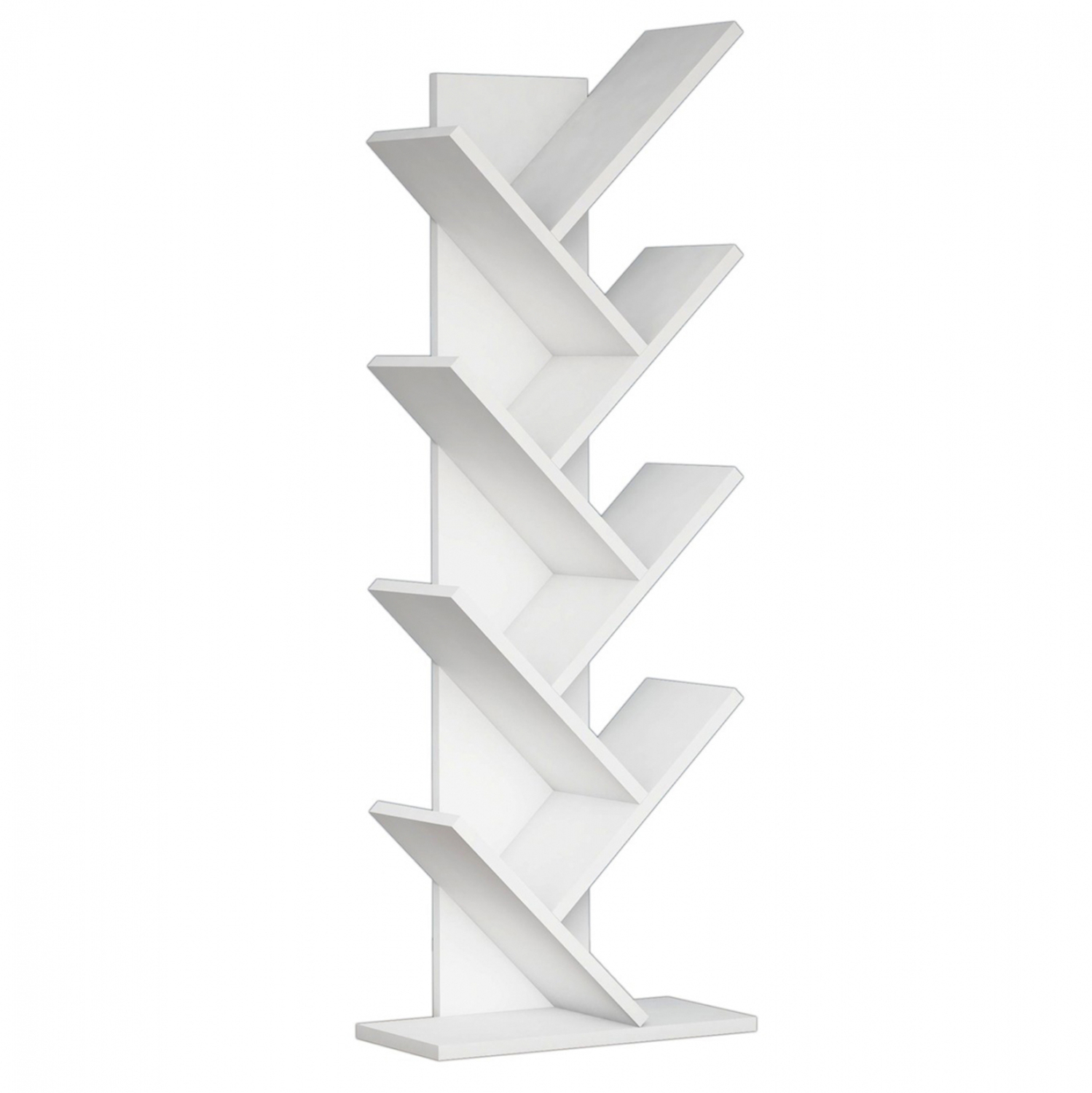 ΒΙΒΛΙΟΘΗΚΗ LIANA ΜΕΛΑΜΙΝΗΣ ΛΕΥΚΟ 46x22x128,5Yεκ.HM9028.13 (x1)
