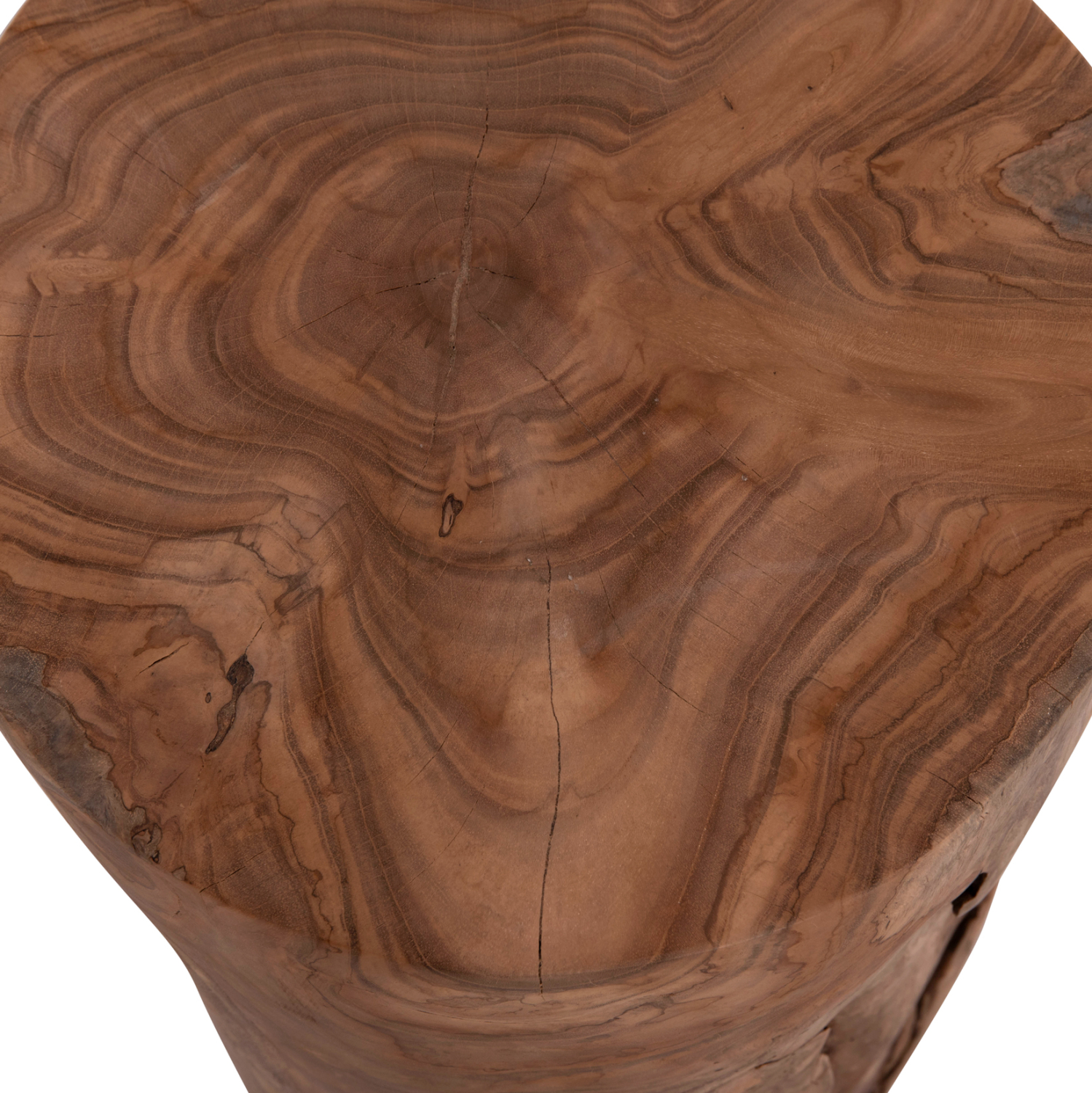 ΒΟΗΘΗΤΙΚΟ ΤΡΑΠΕΖΑΚΙ/ΣΚΑΜΠΟ TRONCO HM9374.21 ΞΥΛΟ TEAK--ΦΥΣΙΚΟ Φ30x45Υεκ. (x1) - Image 7