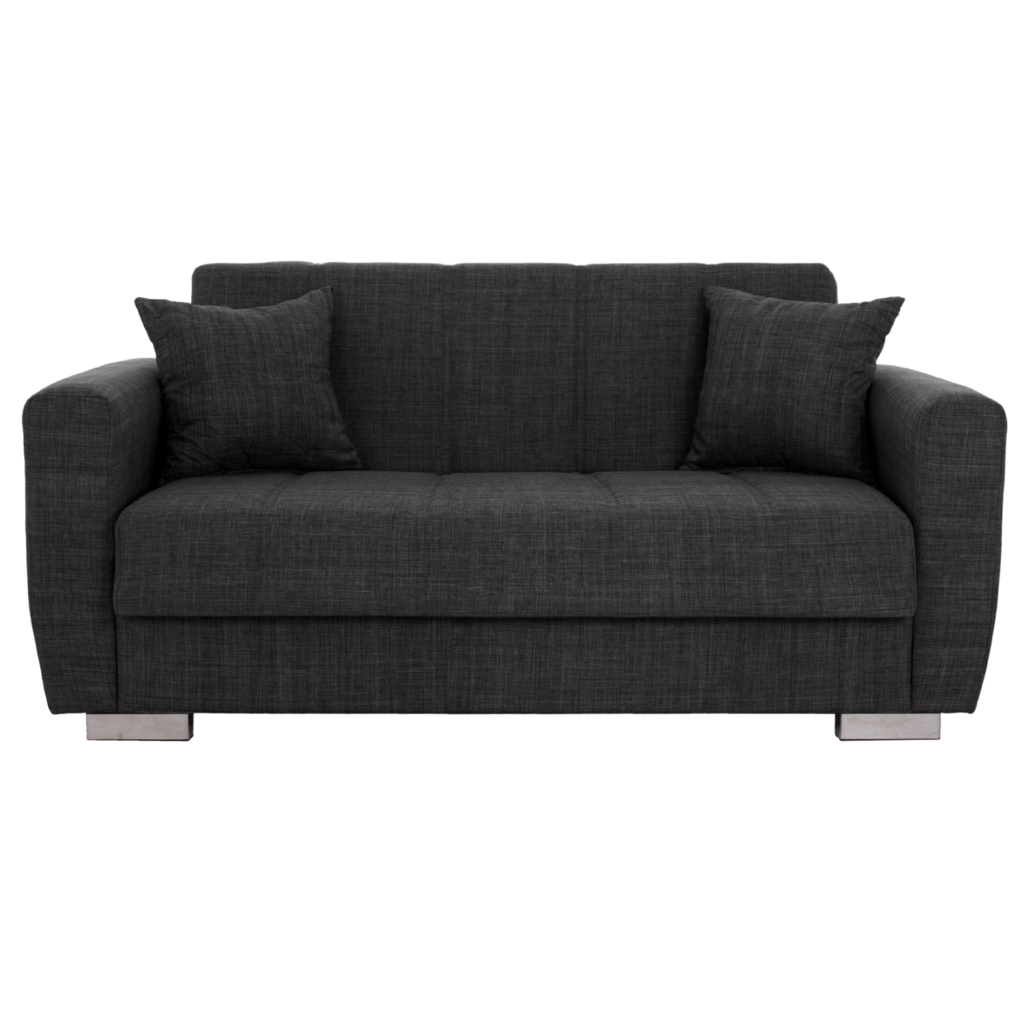 ΚΑΝΑΠΕΣ ΚΡΕΒΑΤΙ POLYA ΔΙΘΕΣΙΟΣ ΓΚΡΙ HM3241.03 153x87x77Υεκ. (x1) - Image 4