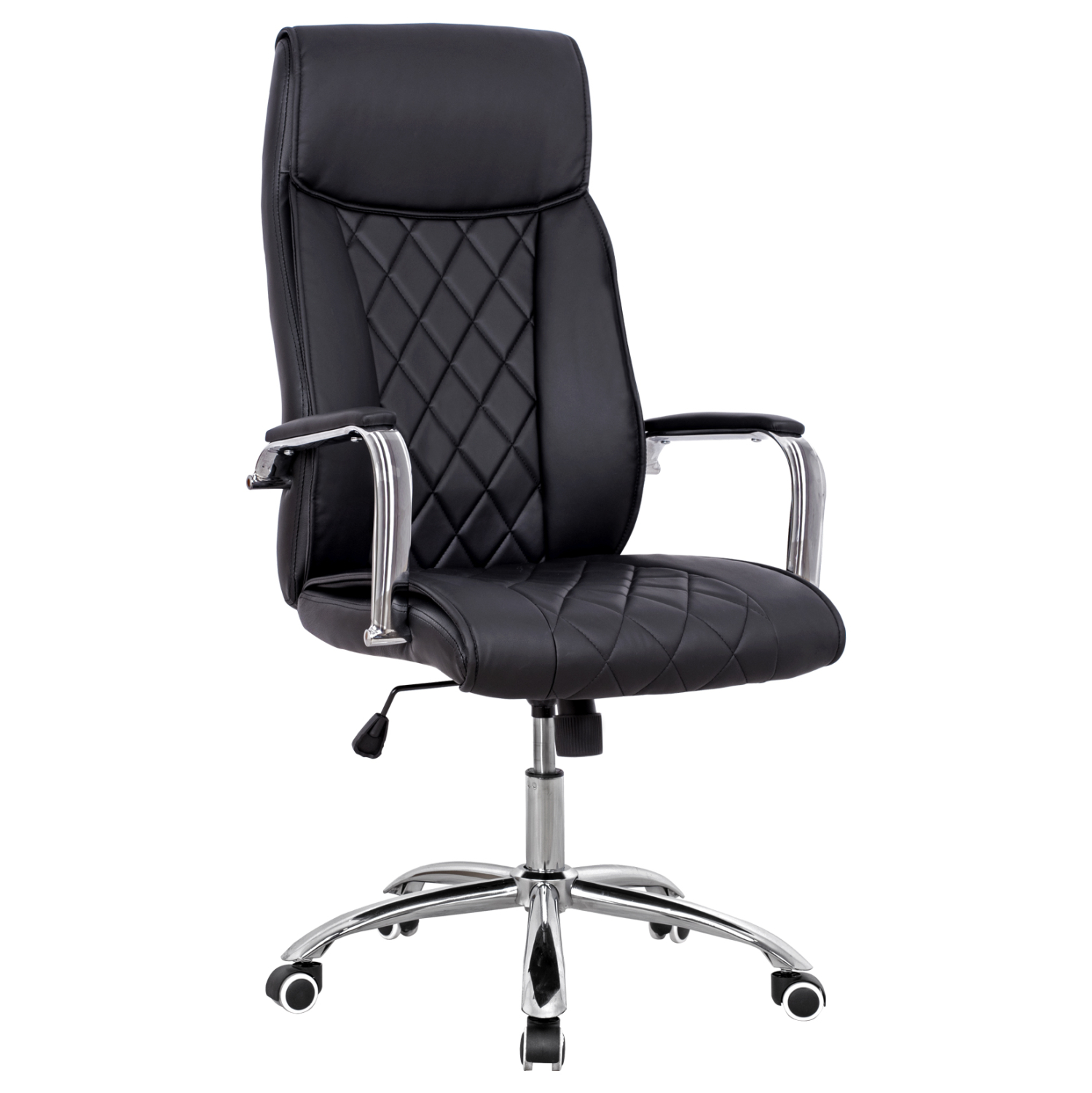 ΚΑΡΕΚΛΑ ΓΡΑΦΕΙΟΥ SHAILA HM1104.01 ΣΕ ΧΡΩΜΑ ΜΑΥΡΟ 64x68x116-123Υεκ. (x1)