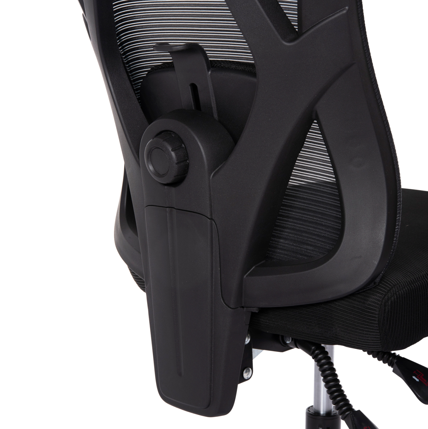 ΚΑΡΕΚΛΑ ΓΡΑΦΕΙΟΥ MEXER HM1195.01 ΜΑΥΡΟ MESH-PP ΒΑΣΗ 68x70x136Υεκ. (x1) - Image 25