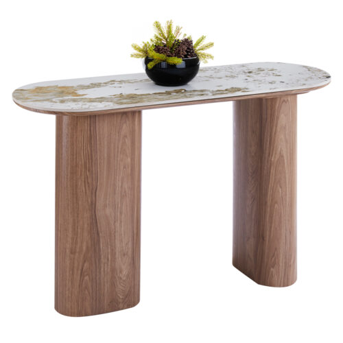 ΚΟΝΣΟΛΑ MARBLEX HM18446 ΚΕΡΑΜΙΚΟ TOP PANDORA--MDF ΠΟΔΙΑ 120x40x76Υεκ (x1)