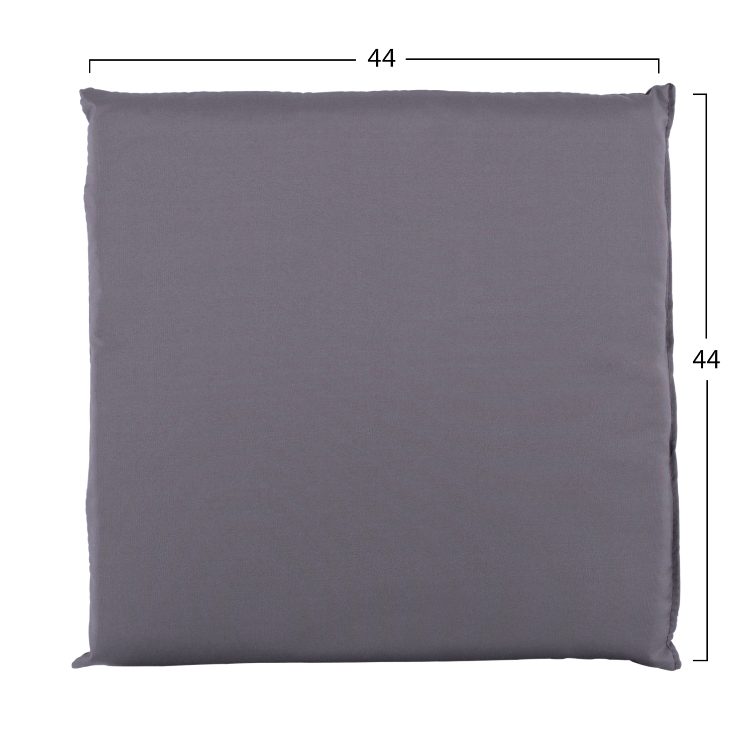 ΜΑΞΙΛΑΡΙ ΥΦΑΣΜΑΤΙΝΟ ΓΚΡΙ 44x44x5,5 εκ. HM5746.10 (x1) - Image 2