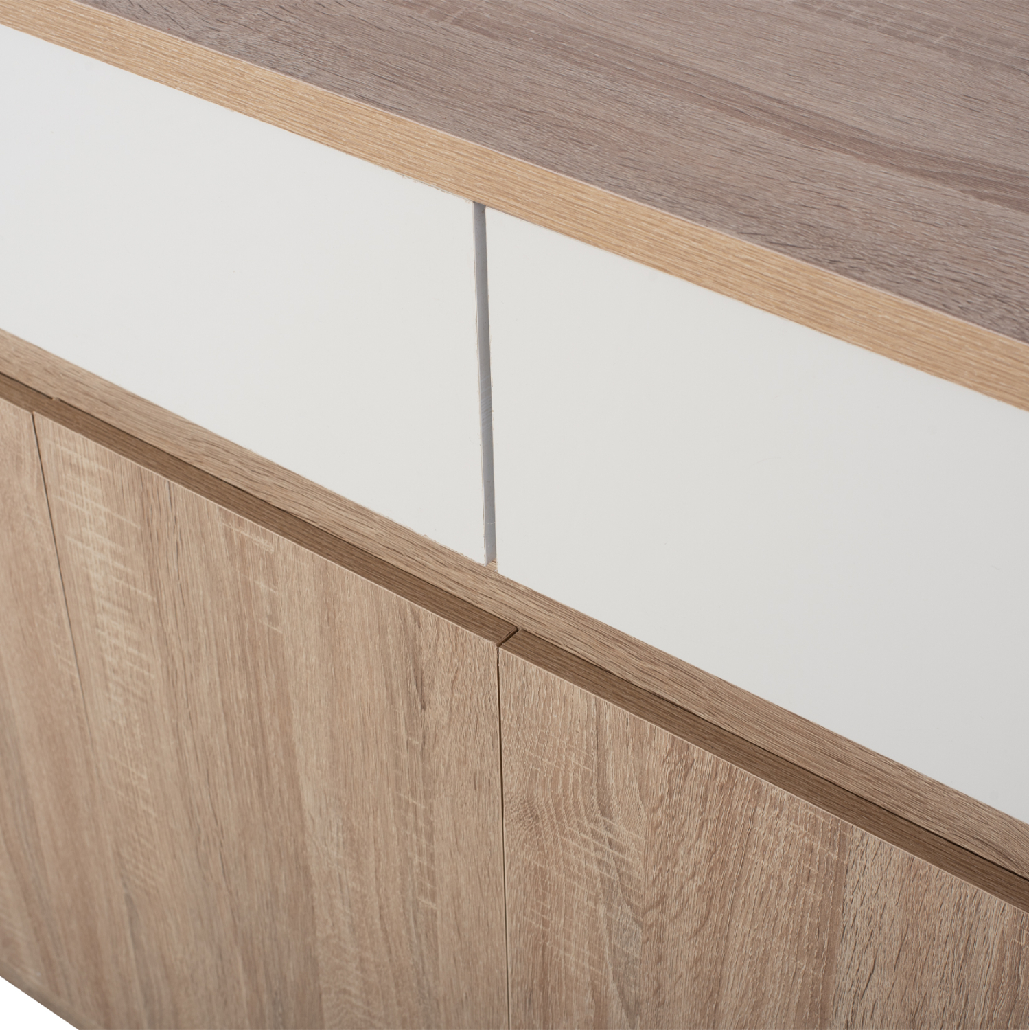 ΜΠΟΥΦΕΣ JOLENE HM2234.02 2 ΣΥΡΤΑΡΙΑ & 4 ΠΟΡΤΕΣ SONAMA 120X40X80εκ. (x1) - Image 5