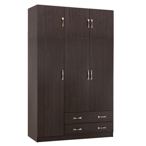 ΝΤΟΥΛΑΠΑ 3ΦΥΛΛΗ ΜΕ ΠΑΤΑΡΙ CARLY HM10891.01 ΜΕΛΑΜΙΝΗ ΣΕ ZEBRANO 150X55Χ240Υεκ. (x1)