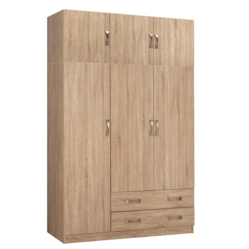 ΝΤΟΥΛΑΠΑ 3ΦΥΛΛΗ ΜΕ ΠΑΤΑΡΙ CARLY HM10891.02 ΜΕΛΑΜΙΝΗ ΣΕ SONAMA 150X55Χ240Υεκ. (x1)