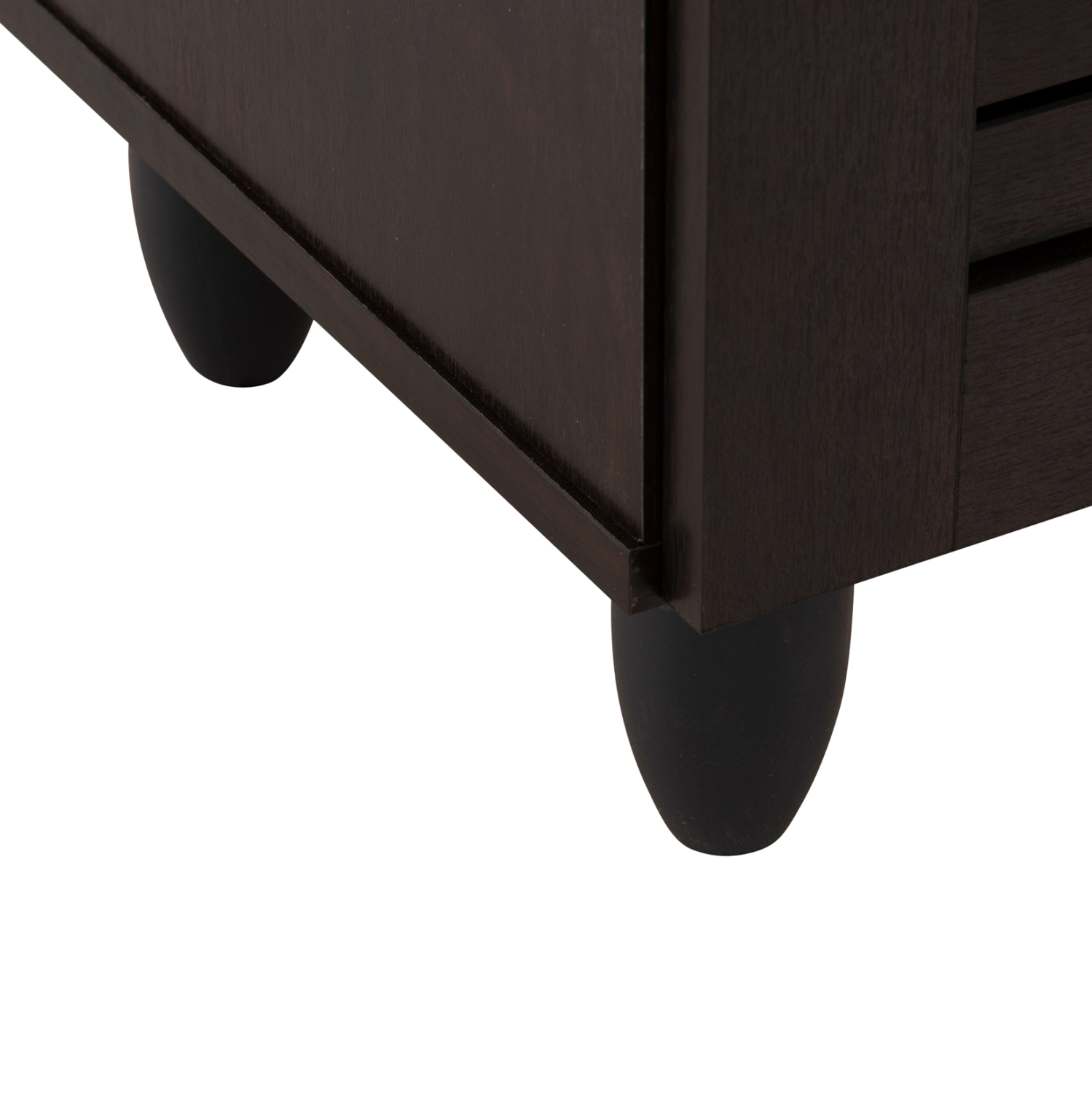 ΠΑΠΟΥΤΣΟΘΗΚΗ-ΝΤΟΥΛΑΠΑ PROLLY HM9609.01 ΜΕΛΑΜΙΝΗ WENGE-3ΠΟΡΤΕΣ-4ΡΑΦΙΑ 87x32x88Υεκ. (x1) - Image 7