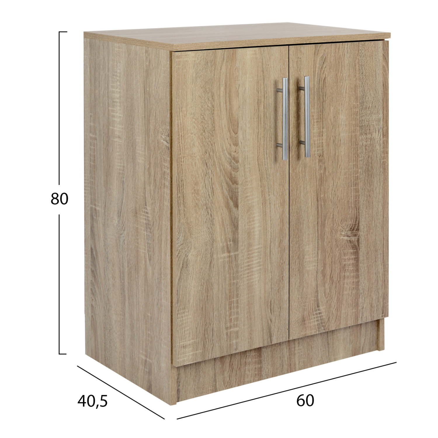 ΠΑΠΟΥΤΣΟΘΗΚΗ ΝΤΟΥΛΑΠΙ EMERIE HM2206.02 ΜΕΛΑΜΙΝΗ SONAMA 60X40,5X80Υεκ. (x1) - Image 5