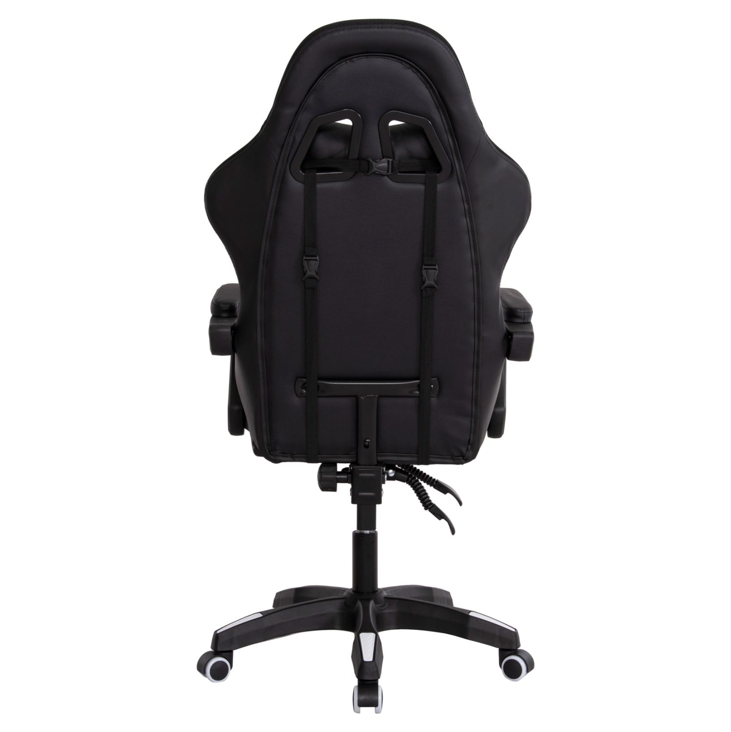 ΠΟΛΥΘΡΟΝΑ GAMING DARREN HM1203.04 ΜΑΥΡΟ-ΛΕΥΚΟ PVC 58.5x100x120Υεκ. (x1) - Image 6