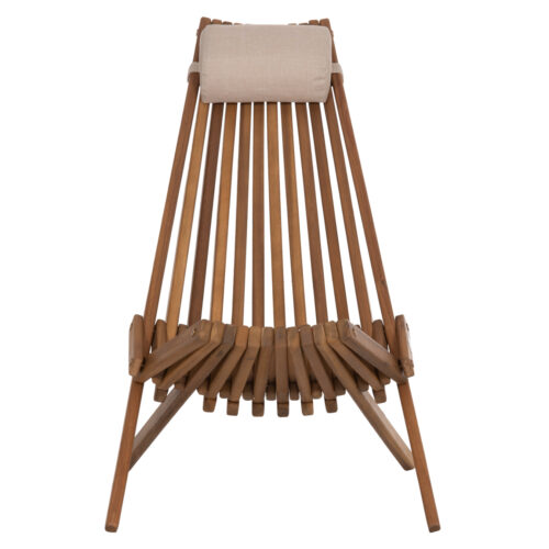 ΠΟΛΥΘΡΟΝΑ LOUNGE ΜΕ ΜΑΞΙΛΑΡΑΚΙ ΠΤΥΣΣΟΜΕΝΗ SHIGAN HM6530 ΞΥΛΟ ΑΚΑΚΙΑΣ 56.5x83x87Υεκ (x1)