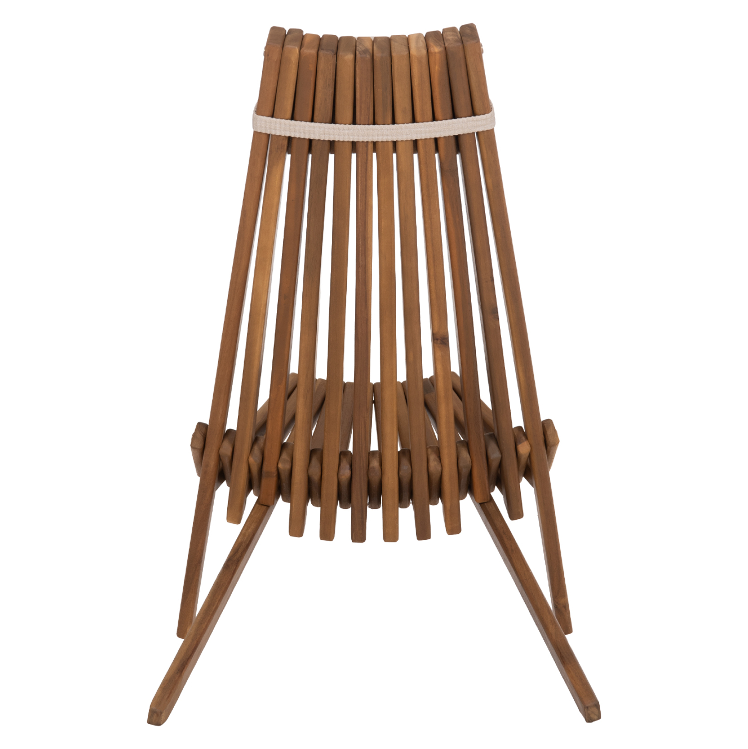 ΠΟΛΥΘΡΟΝΑ LOUNGE ΜΕ ΜΑΞΙΛΑΡΑΚΙ ΠΤΥΣΣΟΜΕΝΗ SHIGAN HM6530 ΞΥΛΟ ΑΚΑΚΙΑΣ 56.5x83x87Υεκ (x1) - Image 5