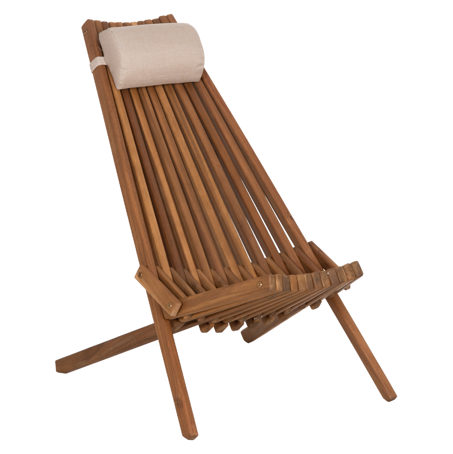 ΠΟΛΥΘΡΟΝΑ LOUNGE ΜΕ ΜΑΞΙΛΑΡΑΚΙ ΠΤΥΣΣΟΜΕΝΗ SHIGAN HM6530 ΞΥΛΟ ΑΚΑΚΙΑΣ 56.5x83x87Υεκ (x1) - Image 9
