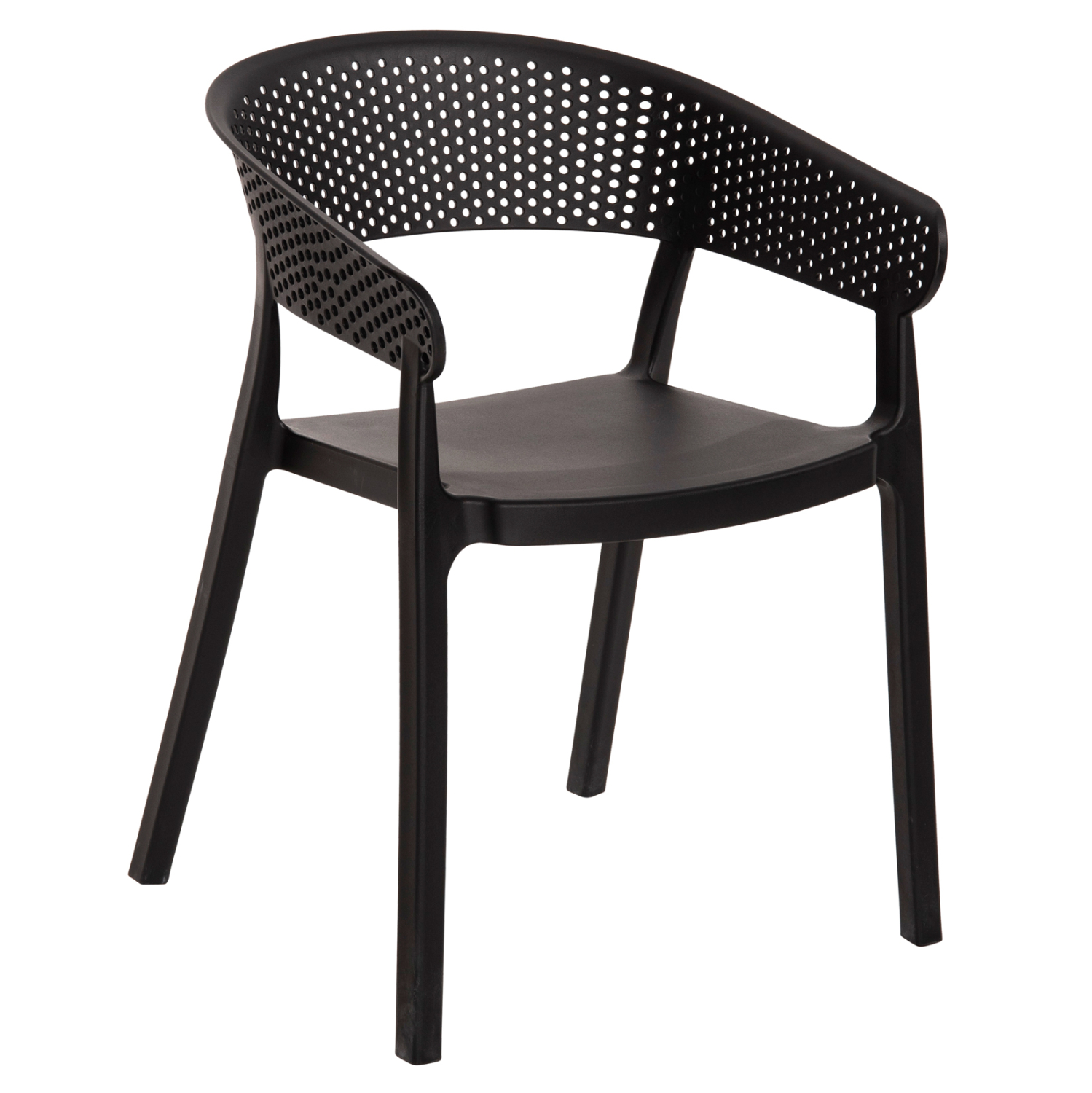 ΠΟΛΥΘΡΟΝΑ ΠΟΛΥΠΡΟΠΥΛΕΝΙΟΥ PERFOE HM5941.02 ΜΑΥΡΗ 56x50x73Υ εκ. (x1)