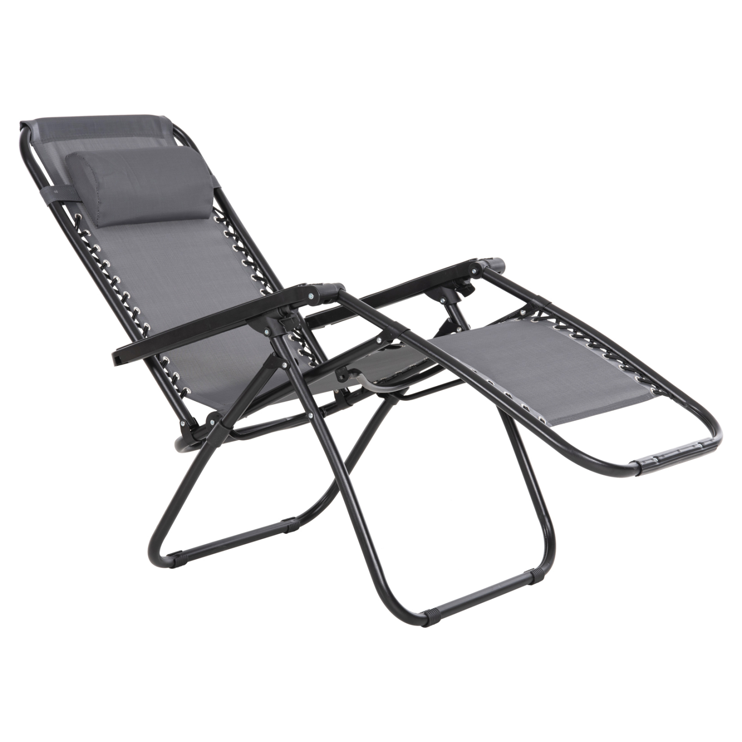 ΠΟΛΥΘΡΟΝΑ RELAX COMPANION HM5095.11 ΓΚΡΙ TEXTILENE-ΜΑΥΡΟ ΜΕΤΑΛΛΟ 67x145x110Υεκ. (x1) - Image 3