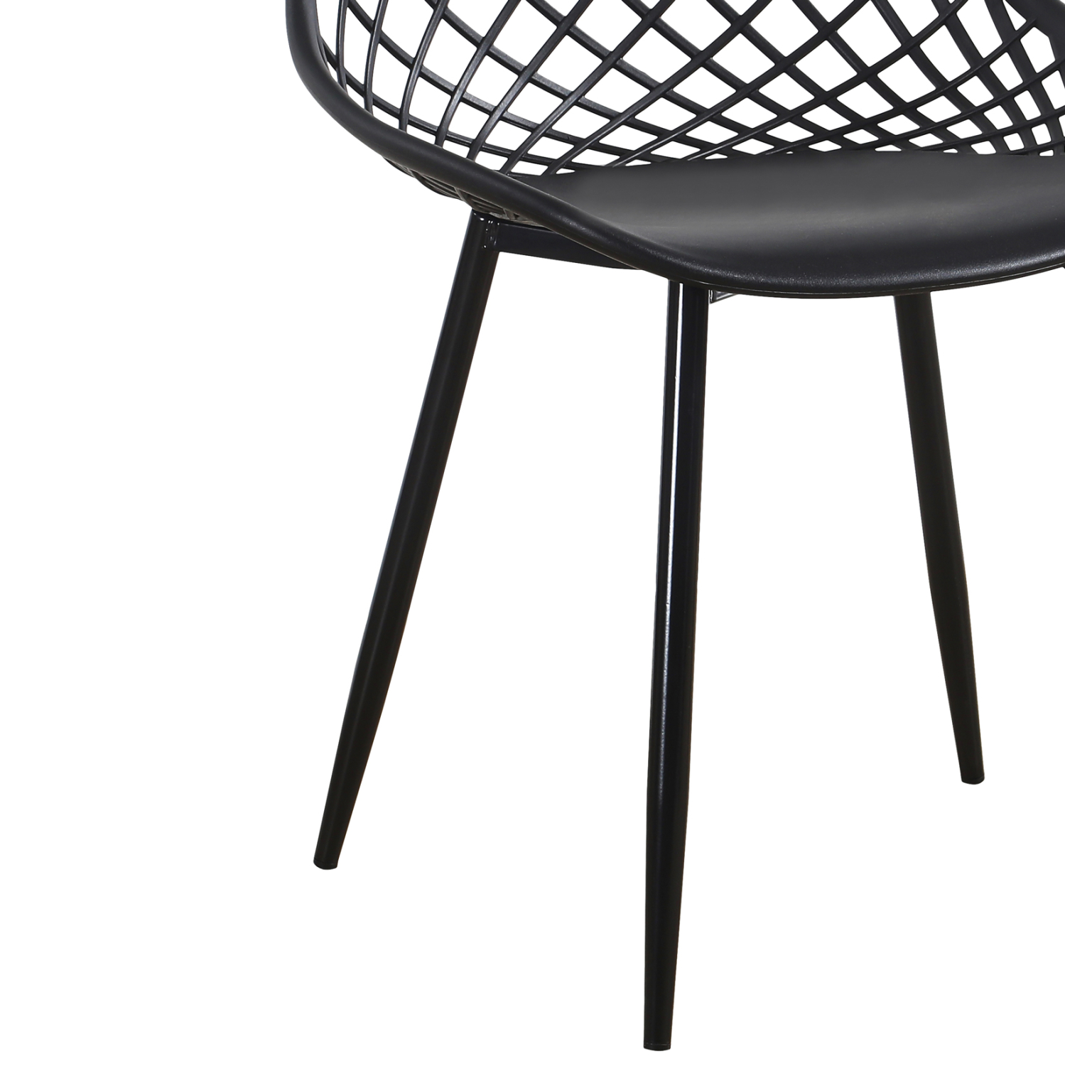 ΣΕΤ ΤΡΑΠΕΖΑΡΙΑΣ 5ΤΜΧ LIO HM21175 MDF TOP & ΠΟΛΥΠΡΟΠΥΛΕΝΙΟ ΣΕ ΜΑΥΡΟ (x1) - Image 6